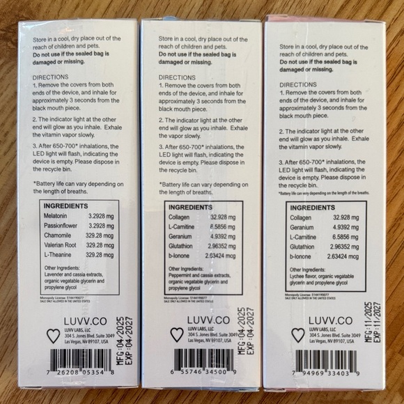 LOVV Disposable Inhaler Set - Picture 4 of 8